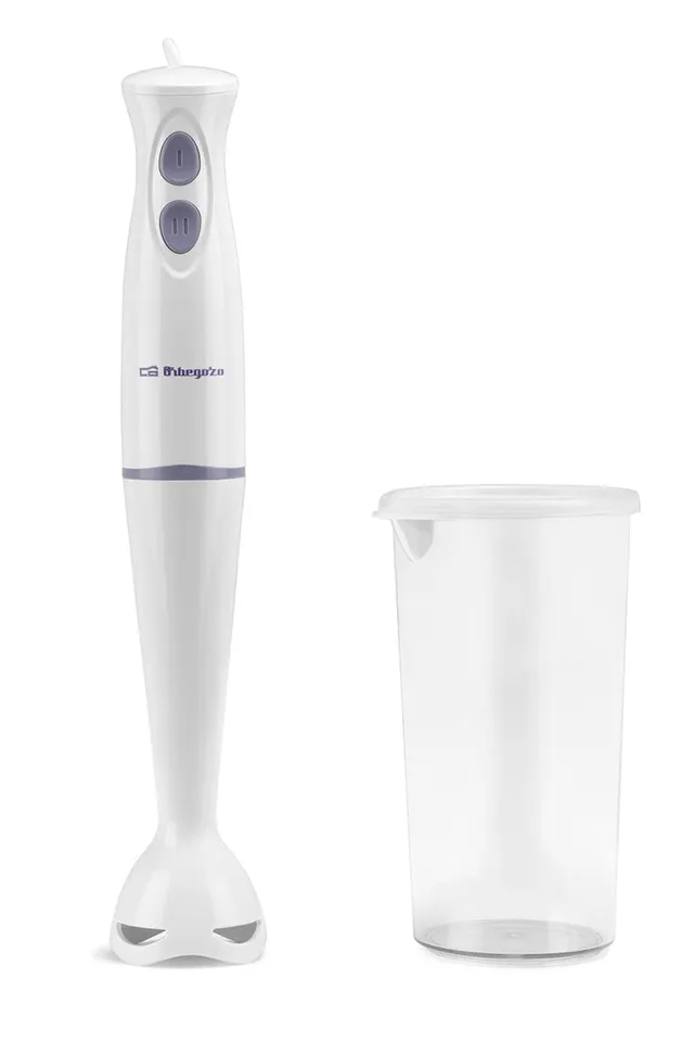orbegozo-bt-1050-batidora-de-mano-con-vaso-mezclador-de-600-ml-2-velocidades-hoj image 1
