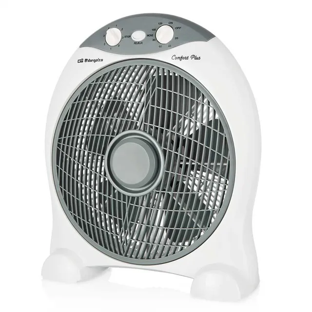 orbegozo-bf-1030-ventilador-de-suelo-box-fan-de-30-cm-45-w-3-velocidades-blanco image 1