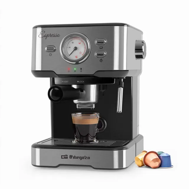 orbegozo-ex-5500-cafetera-espresso-y-cappuccino-de-20-bar-con-term-metro-vaporiz image 1