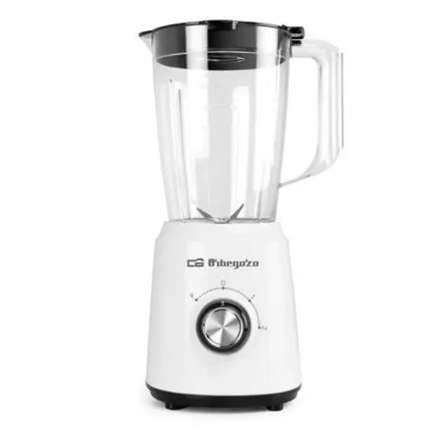 orbegozo-bv-5035-batidora-de-vaso-1-5-l-500-w-cuchilla-de-acero-inoxidable-2-vel image 1