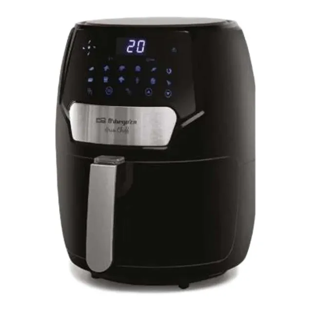 orbegozo-fdr-65-freidora-sin-aceite-air-fryer-4-l-1500-w-12-programas-termostato image 1