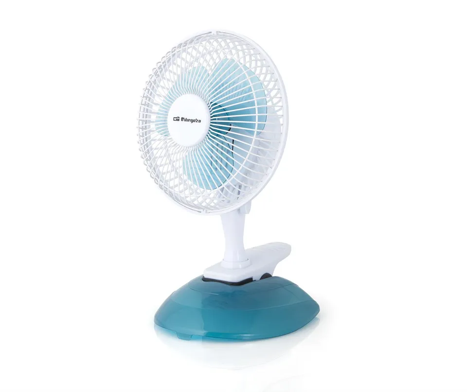 orbegozo-tf-0219-ventilador-sobremesa-2-en-1-con-pinza-8-w-2-velocidades-y-h-lic image 1