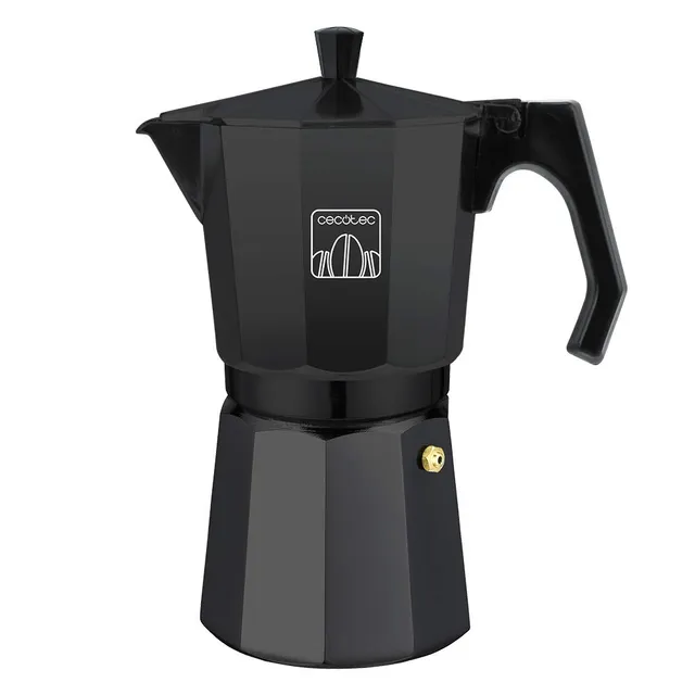 cecotec-mokclassic-300-black-cafetera-italiana-de-aluminio-fundido-para-3-tazas image 1