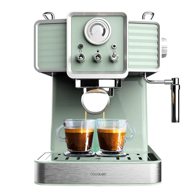 cecotec-power-espresso-20-tradizionale-light-green-cafetera-express-20-bares-con image 1