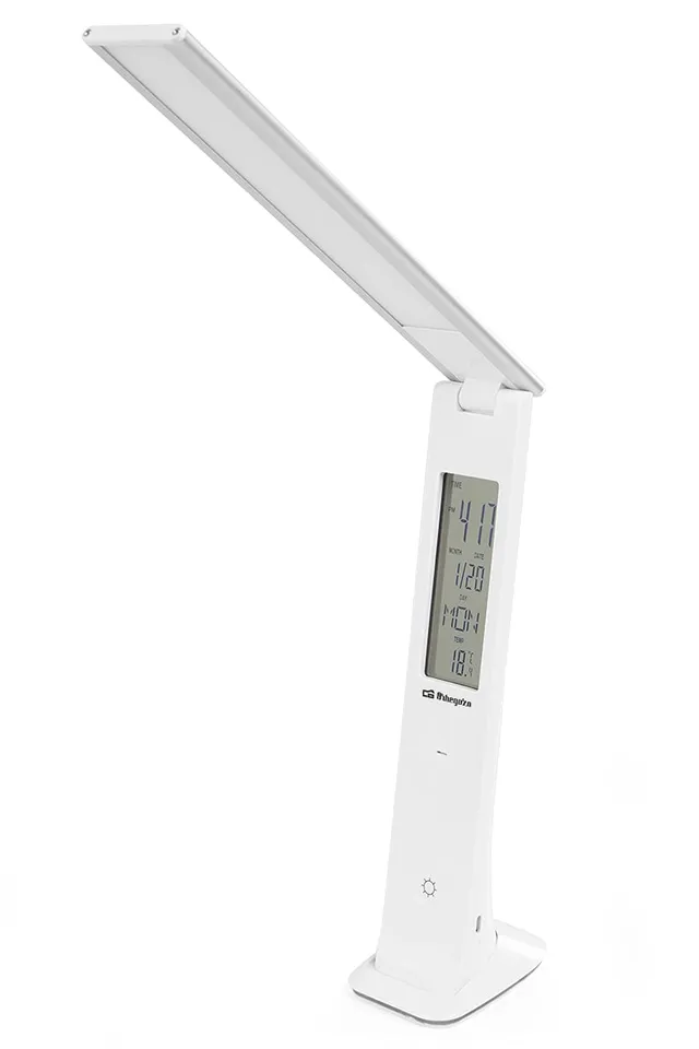 orbegozo-lp-5000-l-mpara-led-de-escritorio-con-pantalla-digital-reloj-calendario image 1