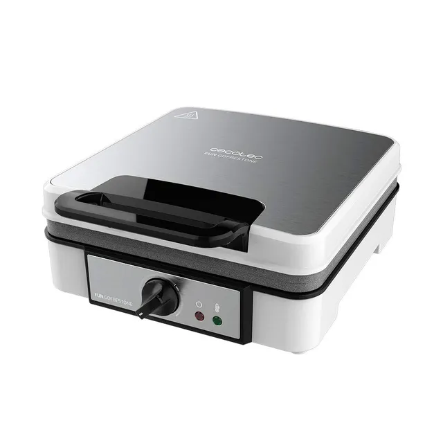 cecotec-gofrera-el-ctrica-fun-gofrestone-4inox-1200-w-4-gofres-a-la-vez-revestim image 1
