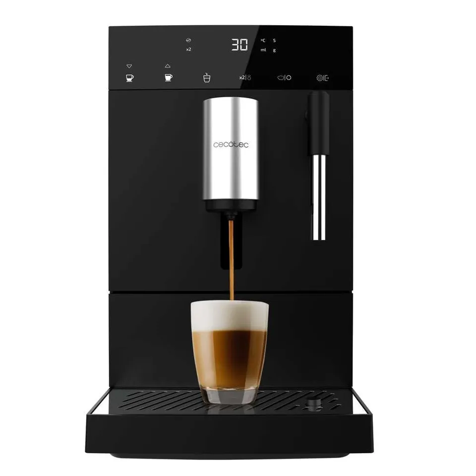 cecotec-cafetera-superautom-tica-compacta-cremmaet-compact-steam-1350w-19-bares- image 1