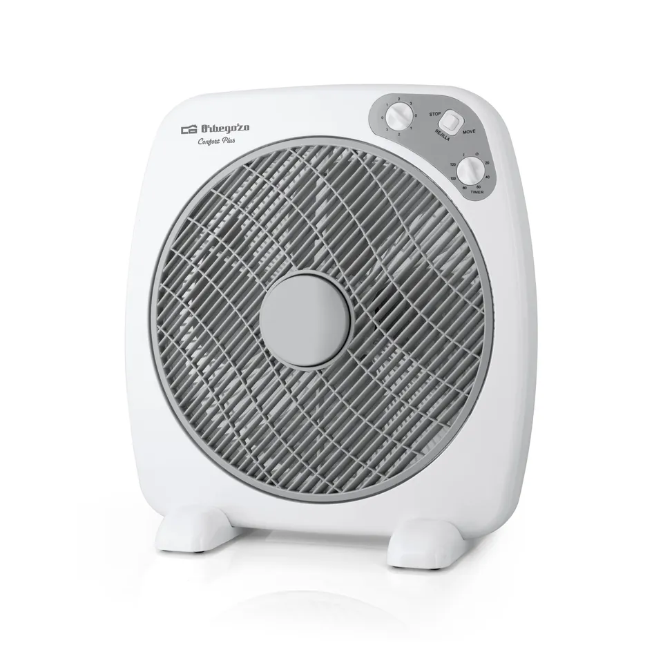 orbegozo-bf-0140-ventilador-box-fan-60-w-con-3-velocidades-aspas-40-cm-y-tempori image 1