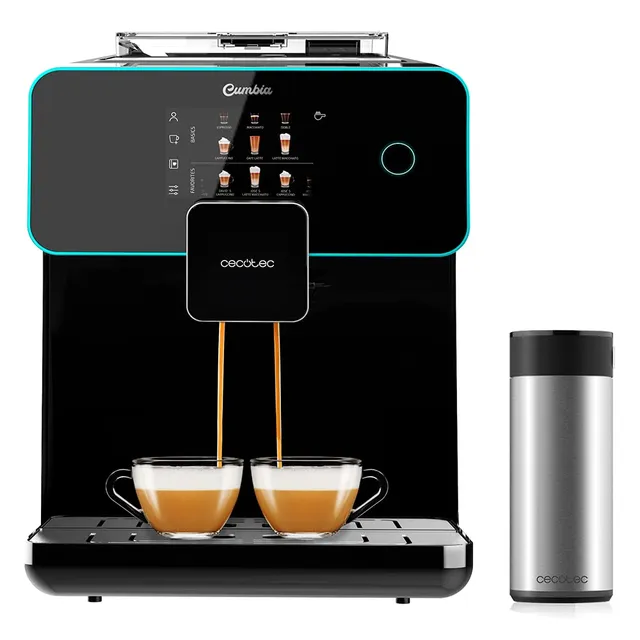 cecotec-power-matic-ccino-9000-serie-nera-cafetera-superautom-tica-con-molinillo image 1