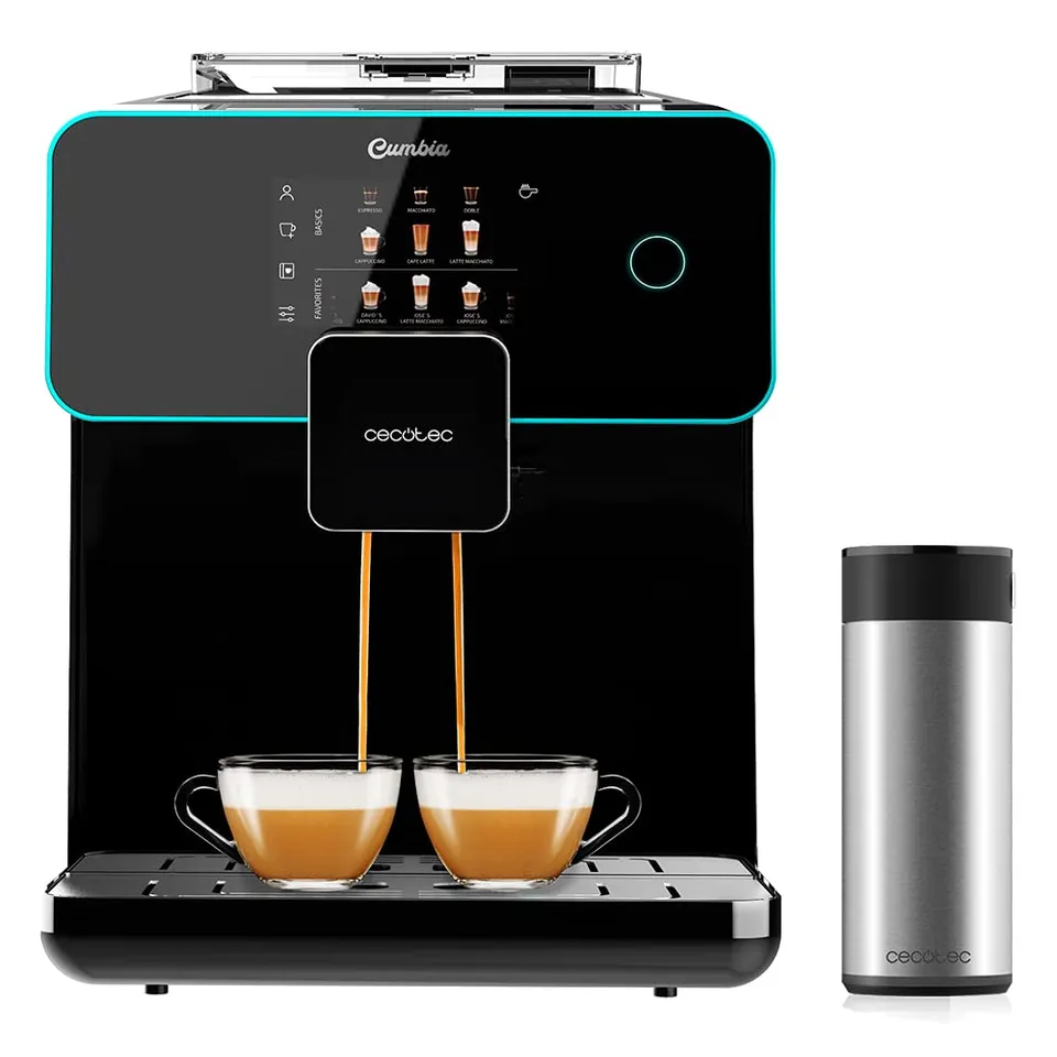 cecotec-power-matic-ccino-9000-serie-nera-cafetera-superautom-tica-con-molinillo image 1