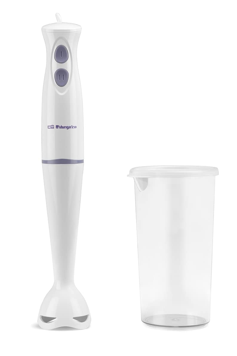orbegozo-bt-1050-batidora-de-mano-con-vaso-mezclador-de-600-ml-2-velocidades-hoj image 1