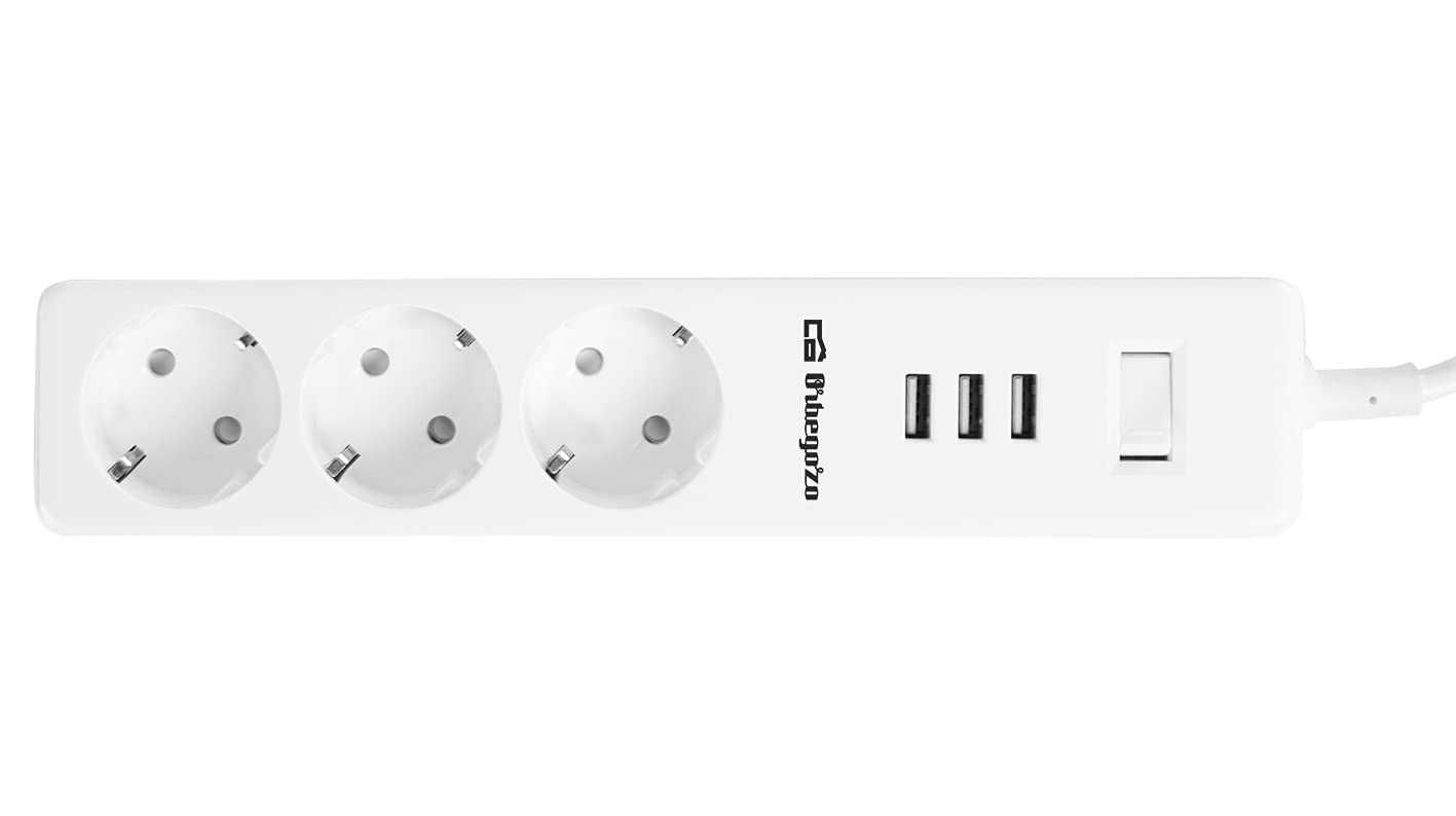 orbegozo-en-3000-regleta-de-enchufes-con-3-tomas-vde-y-3-puertos-usb-3680-w-m-x- image 1