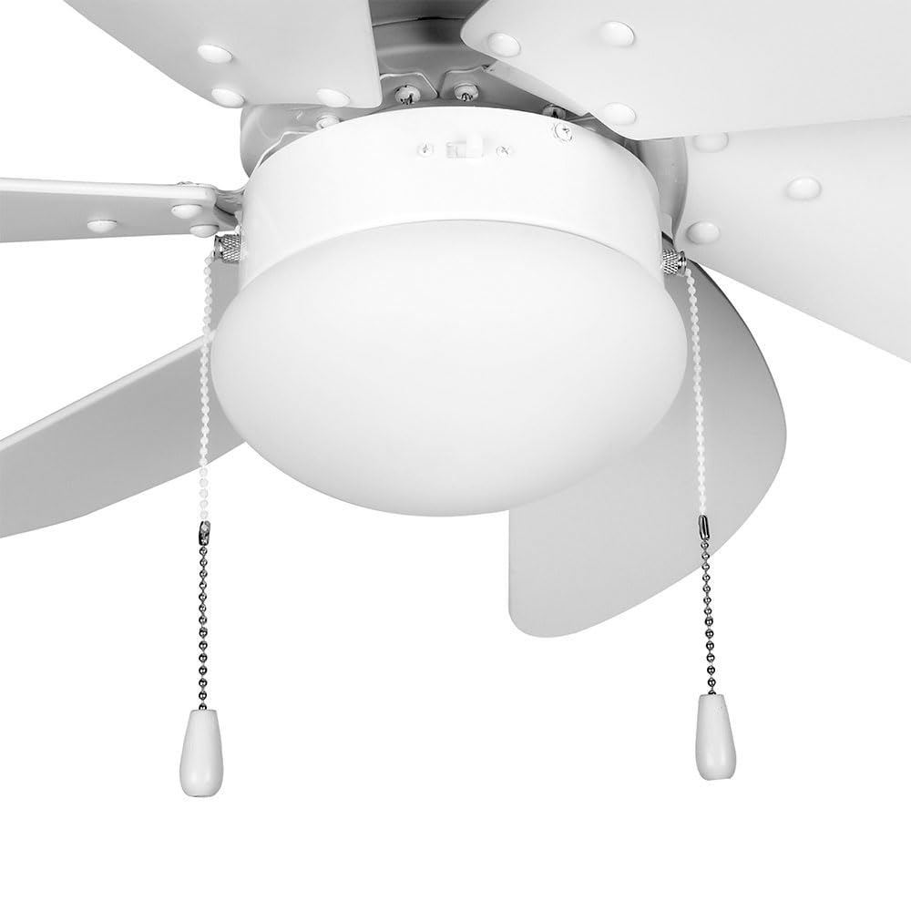 orbegozo-cp-15076-b-ventilador-de-techo-con-luz-6-aspas-de-madera-80-cm-50-w-bla image 2