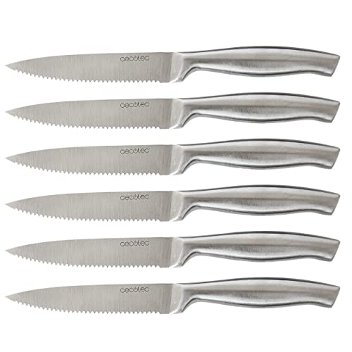 cecotec-set-de-6-cuchillos-profesionales-de-carne-con-sierra-hoja-y-mango-forjad image 7