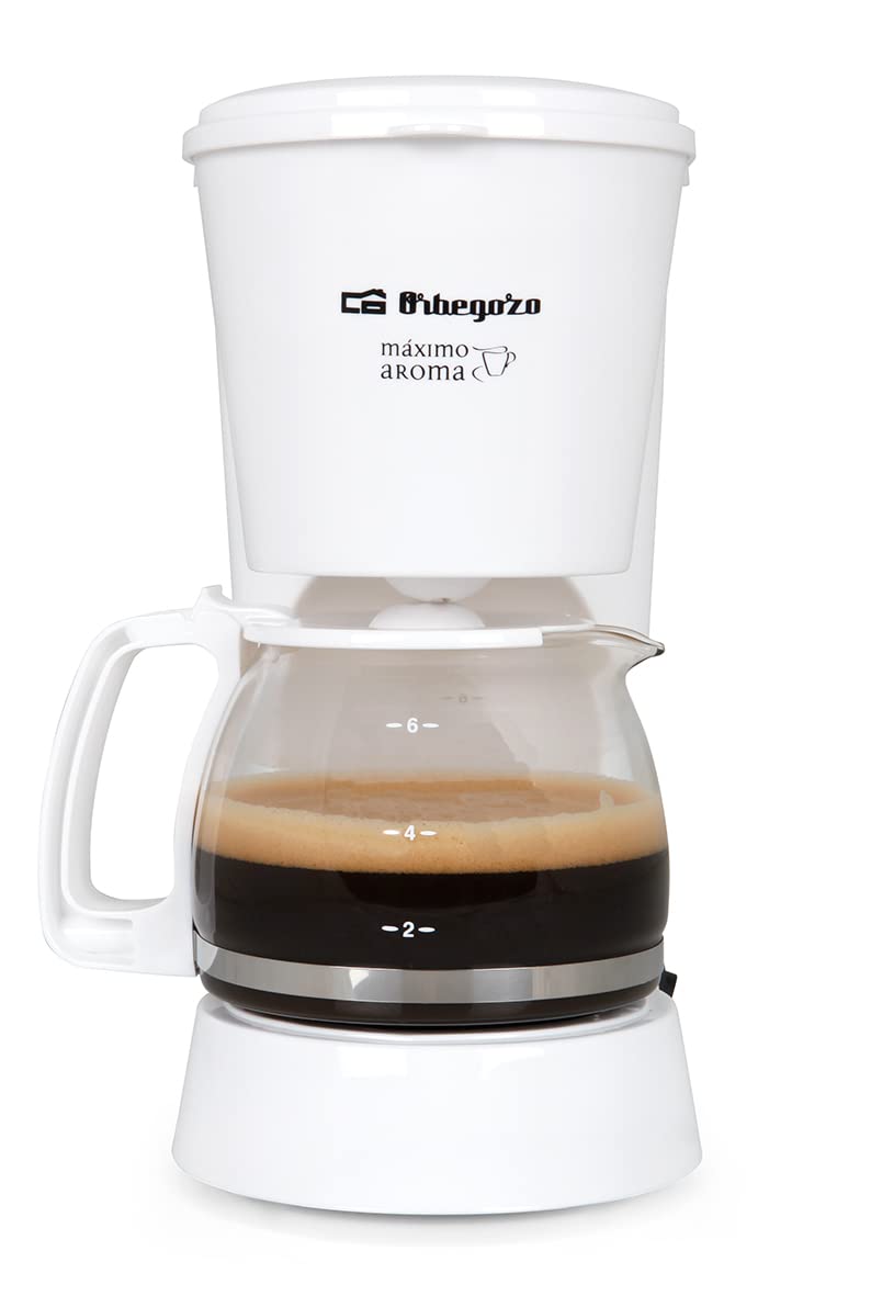 orbegozo-cg-4012-cafetera-de-goteo-6-tazas-con-jarra-de-cristal-filtro-permanent image 5