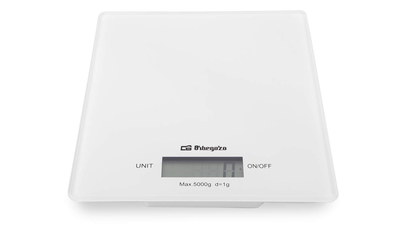 orbegozo-pc-1025-b-scula-de-cocina-digital-5-kg-cristal-templado-pantalla-lcd-co image 2