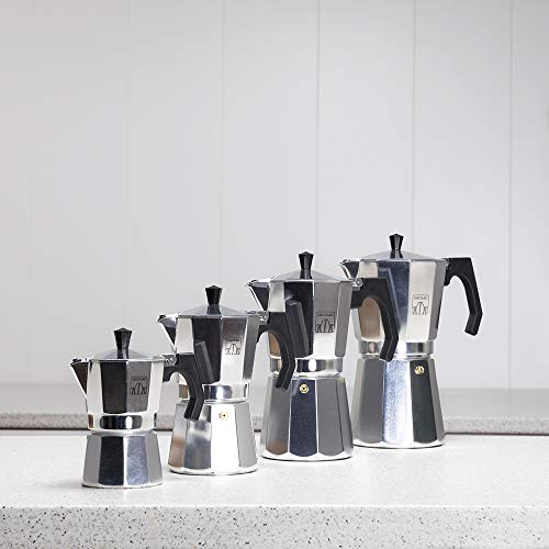 cecotec-mokclassic-300-shiny-cafetera-italiana-de-aluminio-para-3-tazas-apta-par image 8