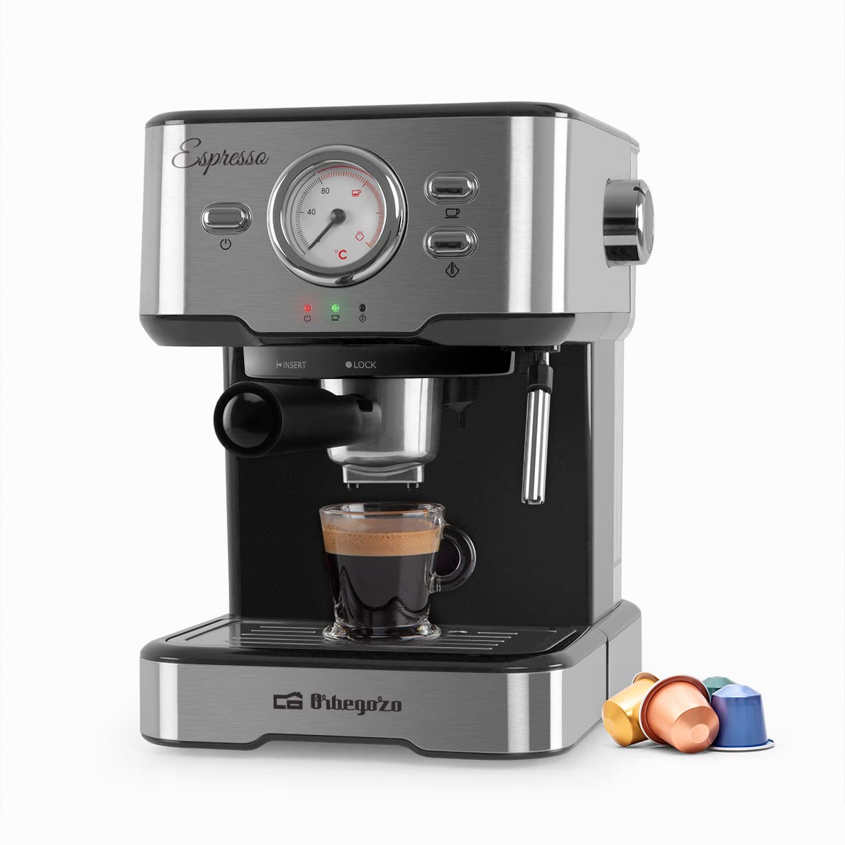orbegozo-ex-5500-cafetera-espresso-y-cappuccino-de-20-bar-con-term-metro-vaporiz image 1