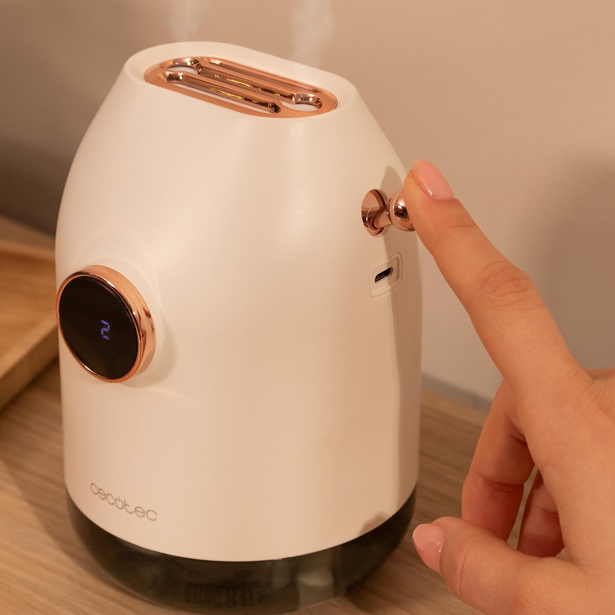 cecotec-purearoma-550-cordless-humidificador-difusor-de-aromas-sin-cables-con-ba image 6