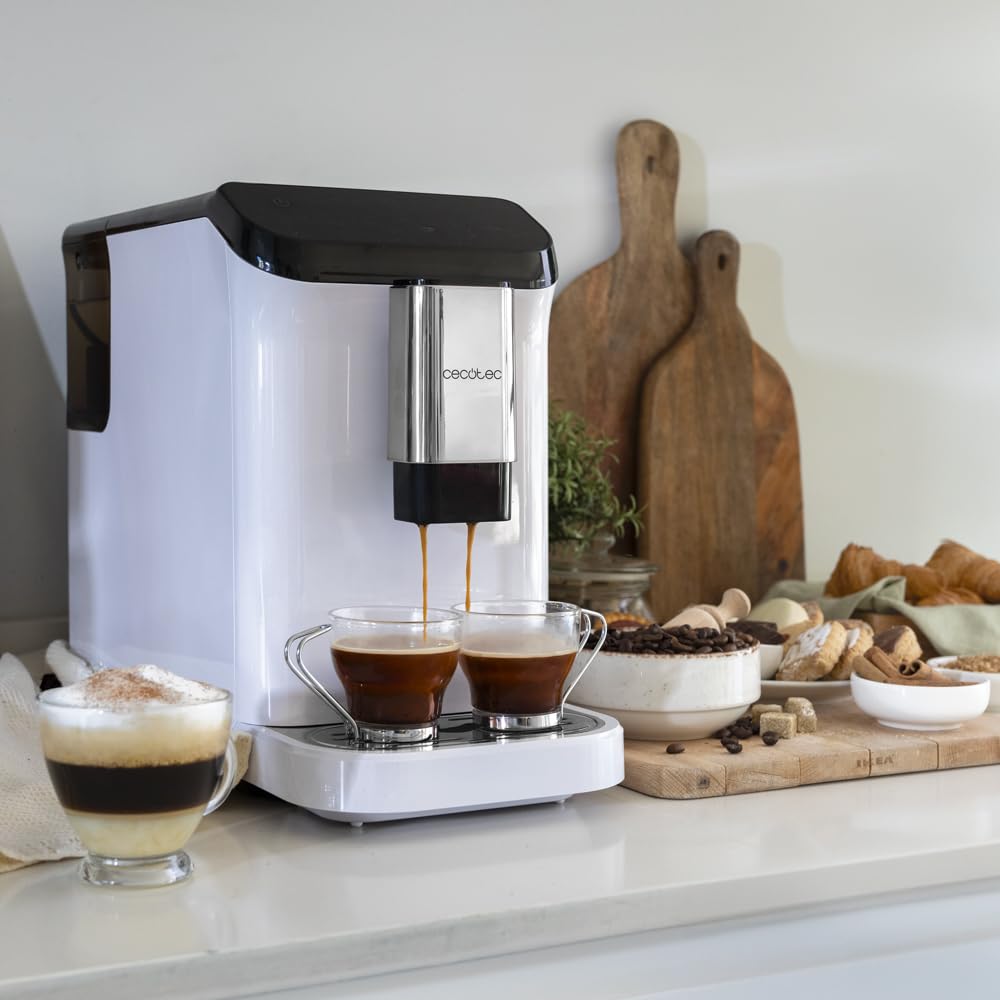 cecotec-cafetera-superautom-tica-cremmaet-macchia-white-1350-w-bomba-19-bares-mo image 7