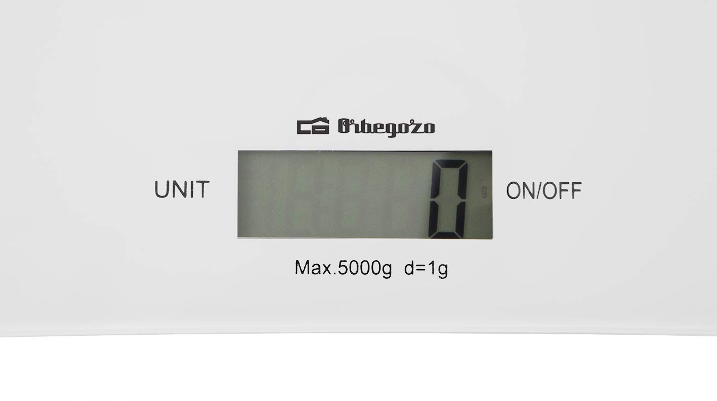 orbegozo-pc-1025-b-scula-de-cocina-digital-5-kg-cristal-templado-pantalla-lcd-co image 4