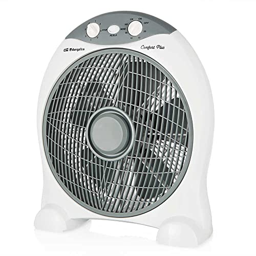 orbegozo-bf-1030-ventilador-de-suelo-box-fan-de-30-cm-45-w-3-velocidades-blanco image 8