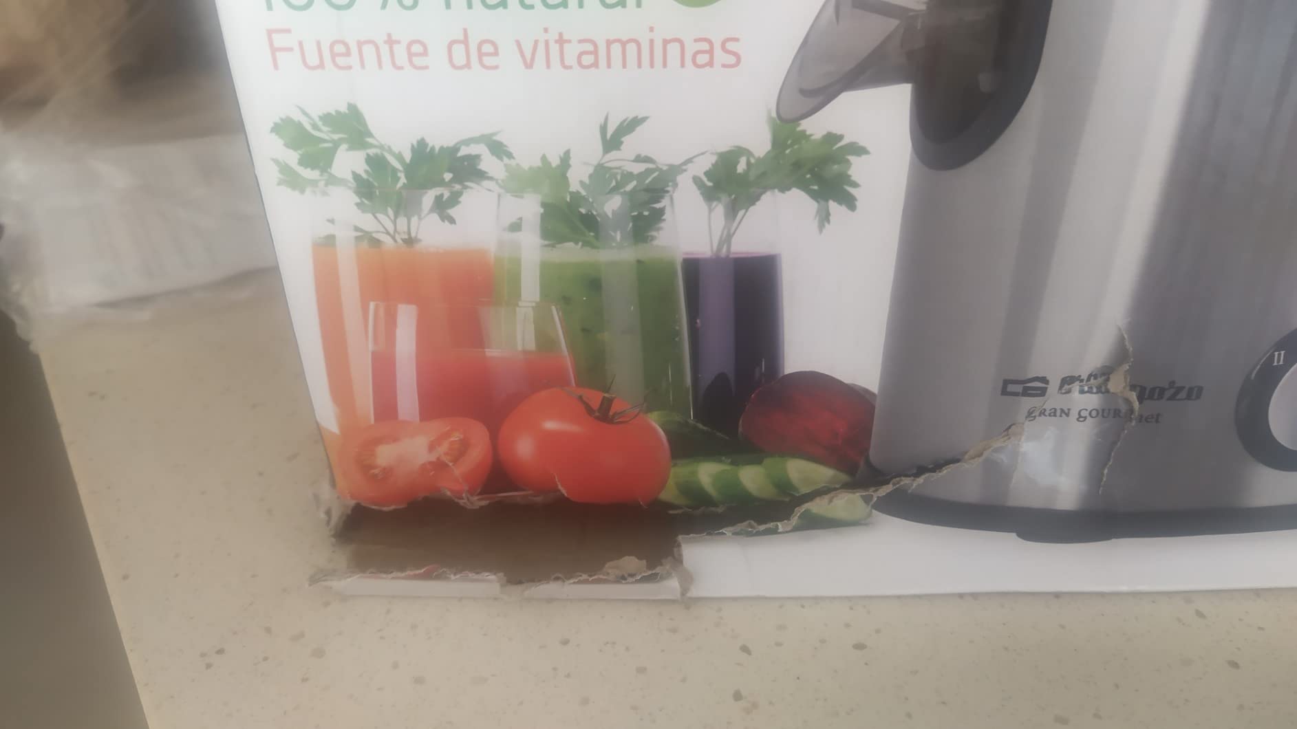 Excelente para zumos de fruta