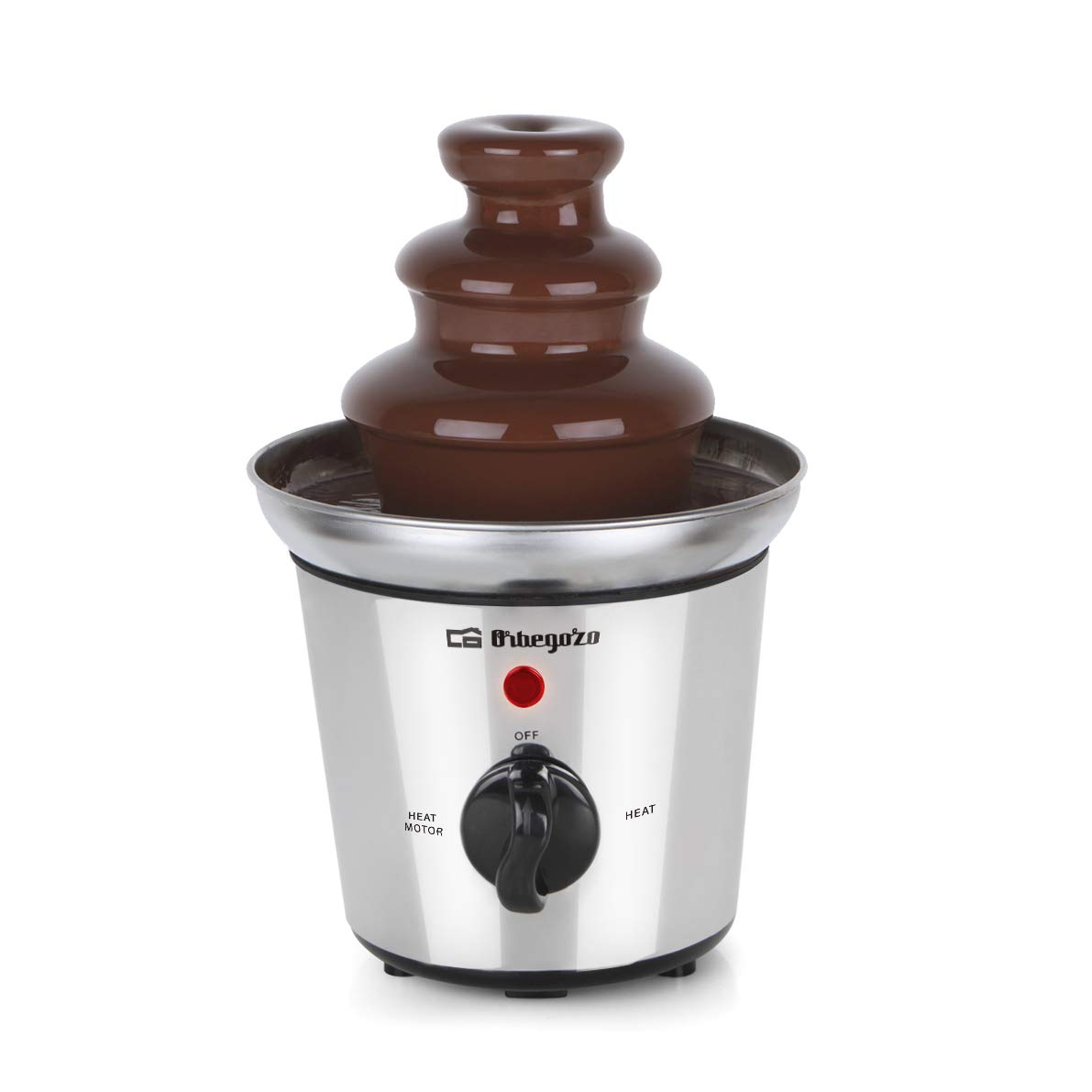 orbegozo-fch-4000-fuente-de-chocolate-de-acero-inoxidable-3-pisos-con-funci-n-ma image 3