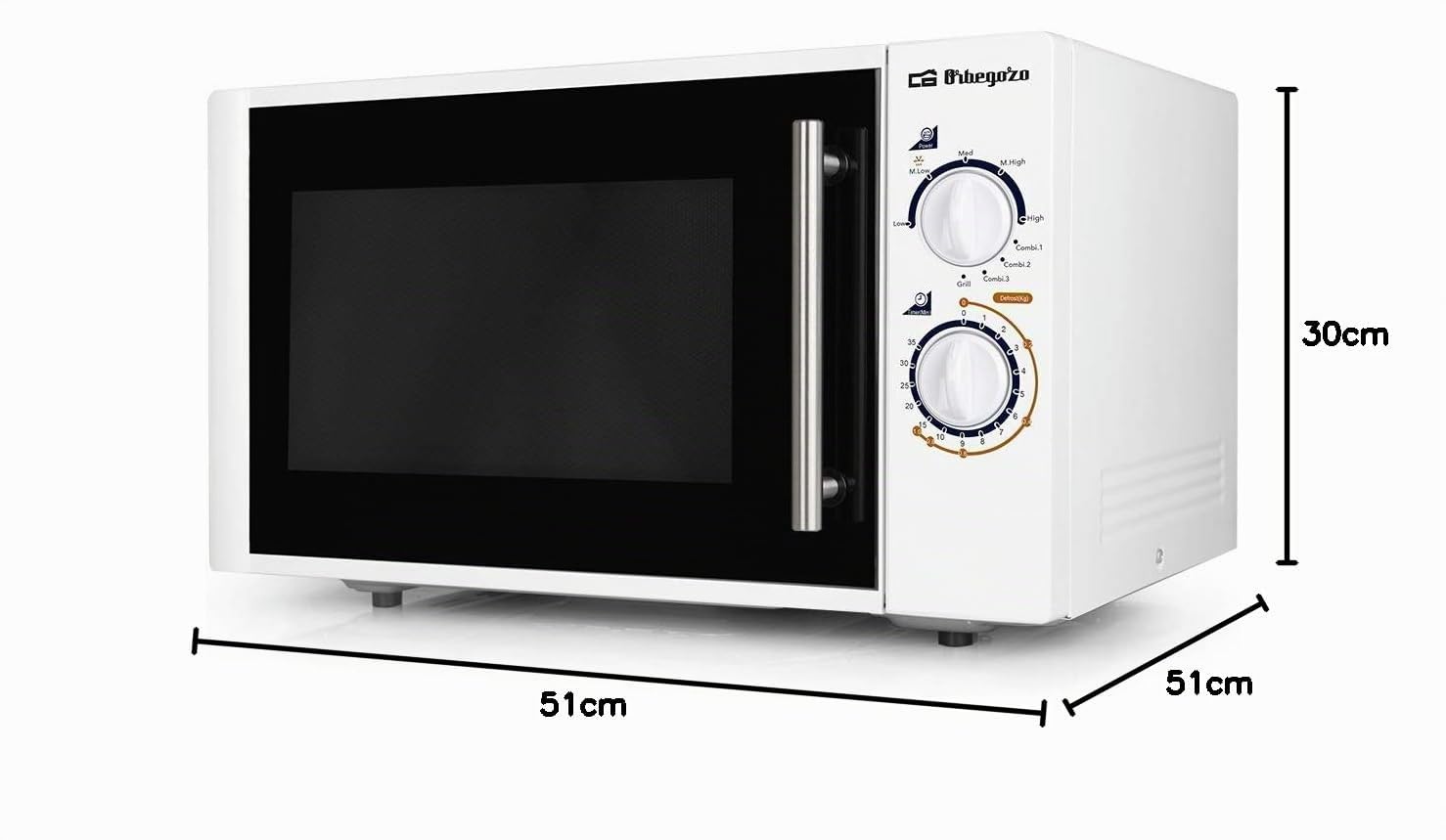 orbegozo-mig-2520-microondas-con-grill-25-l-900-w-1000-w-color-blanco image 6
