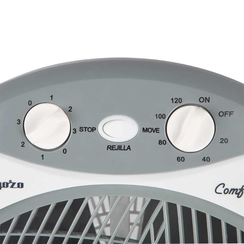 orbegozo-bf-1030-ventilador-de-suelo-box-fan-de-30-cm-45-w-3-velocidades-blanco image 4