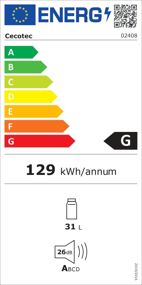 cecotec-bolero-grandsommelier-1220-coolcrystal-vinoteca-de-12-botellas-31-l-term image 5