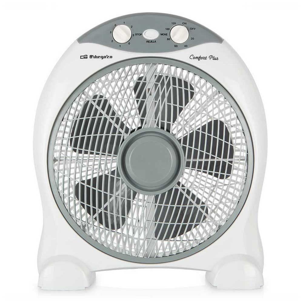 orbegozo-bf-1030-ventilador-de-suelo-box-fan-de-30-cm-45-w-3-velocidades-blanco image 2
