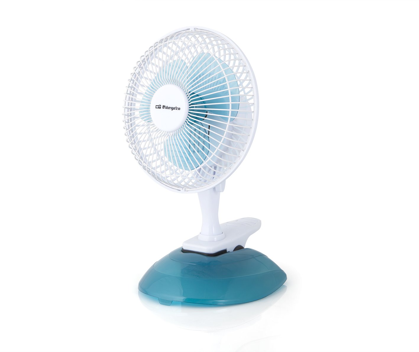 orbegozo-tf-0219-ventilador-sobremesa-2-en-1-con-pinza-8-w-2-velocidades-y-h-lic image 1