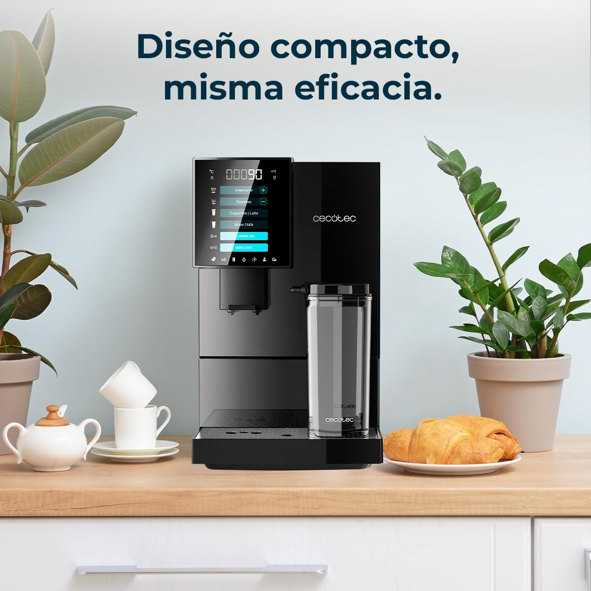 cecotec-cremmaet-compactccino-black-cafetera-superautom-tica-19-bares-thermobloc image 2
