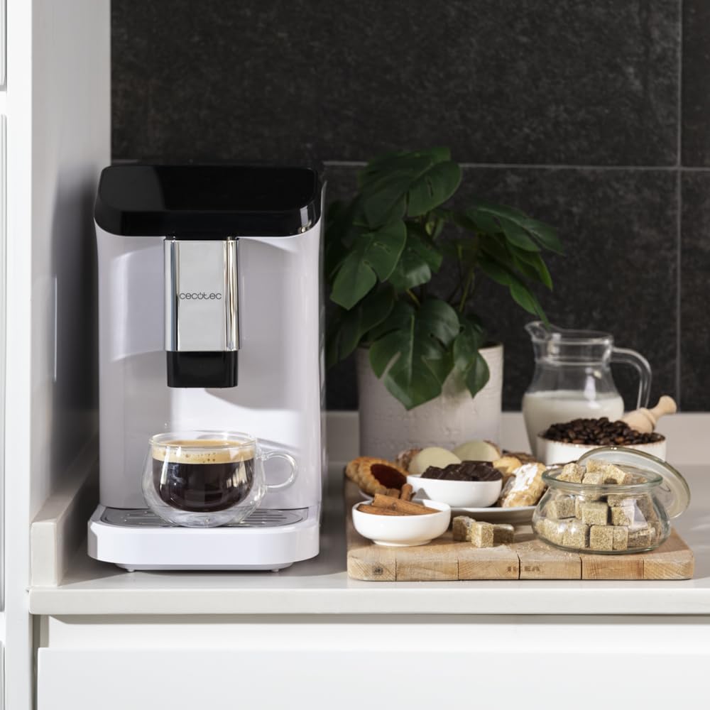 cecotec-cafetera-superautom-tica-cremmaet-macchia-white-1350-w-bomba-19-bares-mo image 3