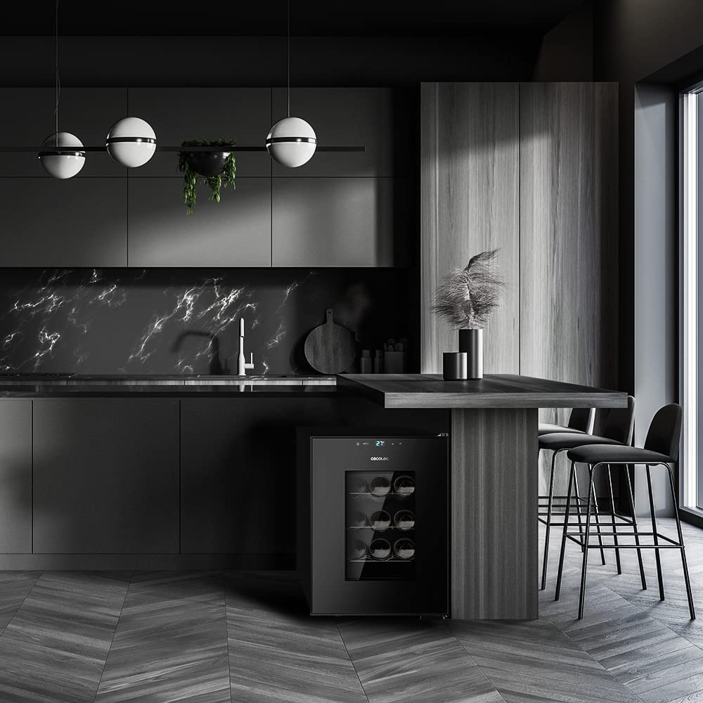 cecotec-bolero-grandsommelier-1220-coolcrystal-vinoteca-de-12-botellas-31-l-term image 4