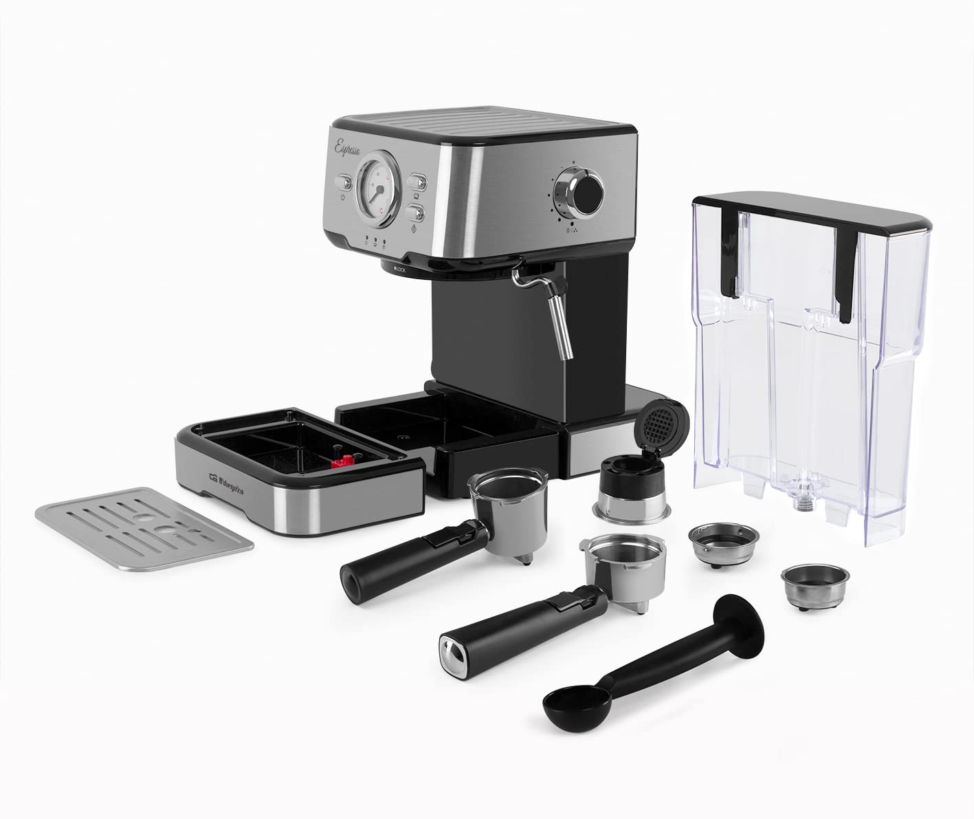 orbegozo-ex-5500-cafetera-espresso-y-cappuccino-de-20-bar-con-term-metro-vaporiz image 7