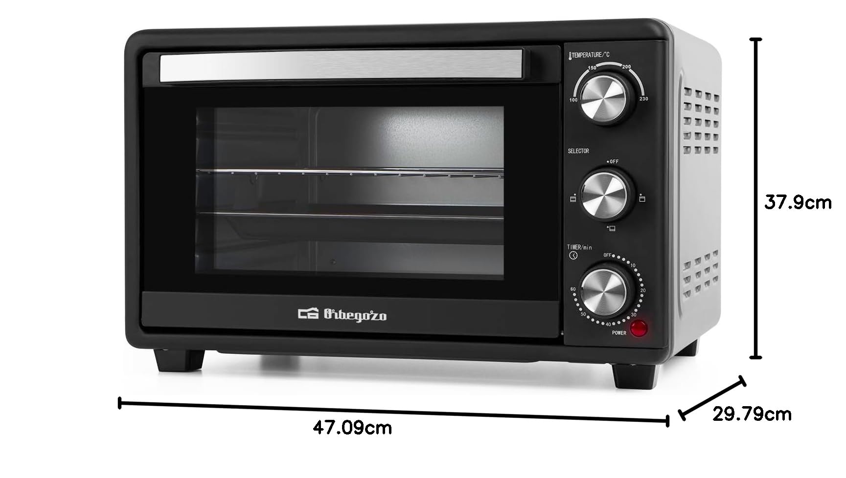orbegozo-hci-5025-horno-el-ctrico-de-sobremesa-25-l-1500-w-termostato-100-230-c- image 7
