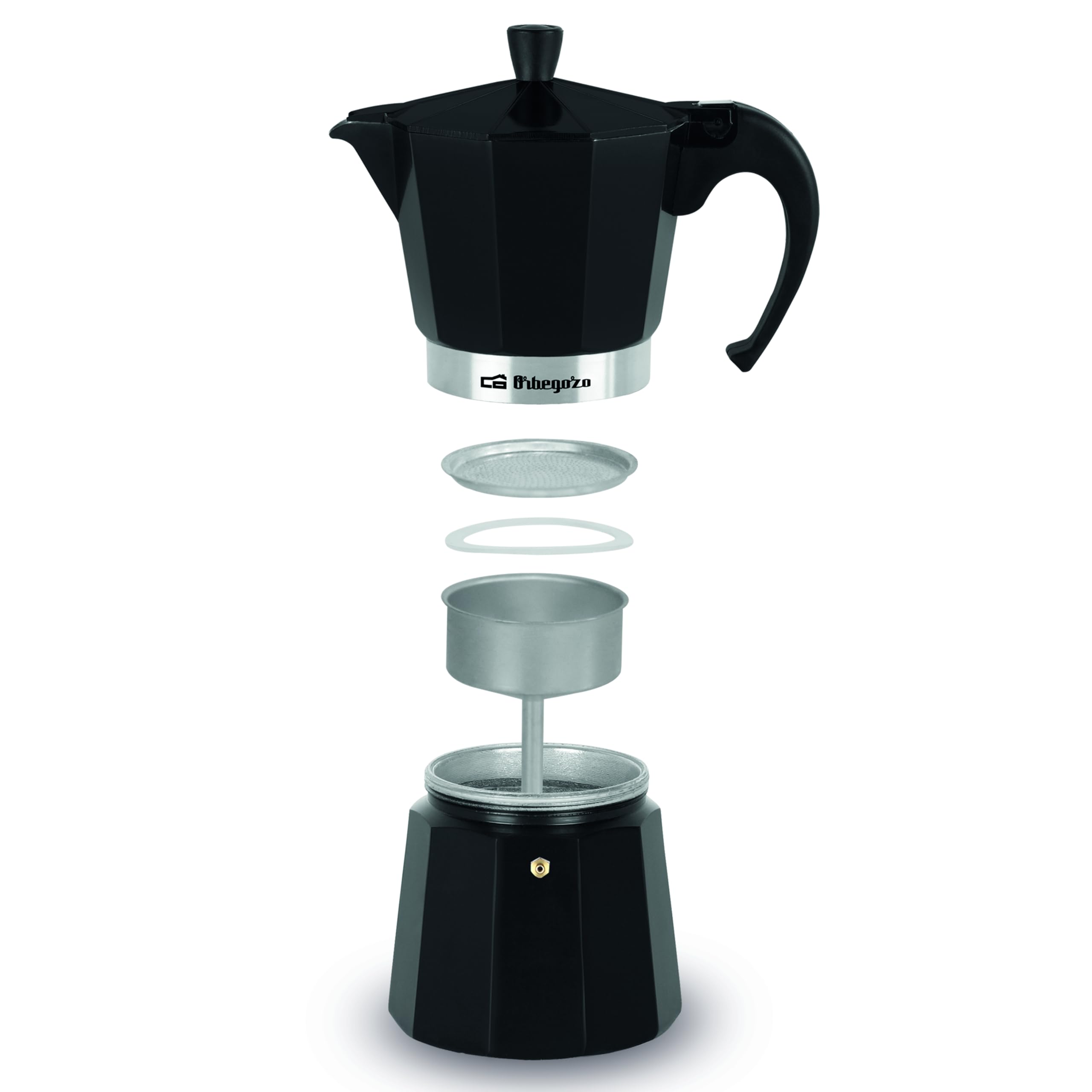 orbegozo-kfn-610-cafetera-italiana-de-aluminio-para-6-tazas-v-lvula-de-seguridad image 2