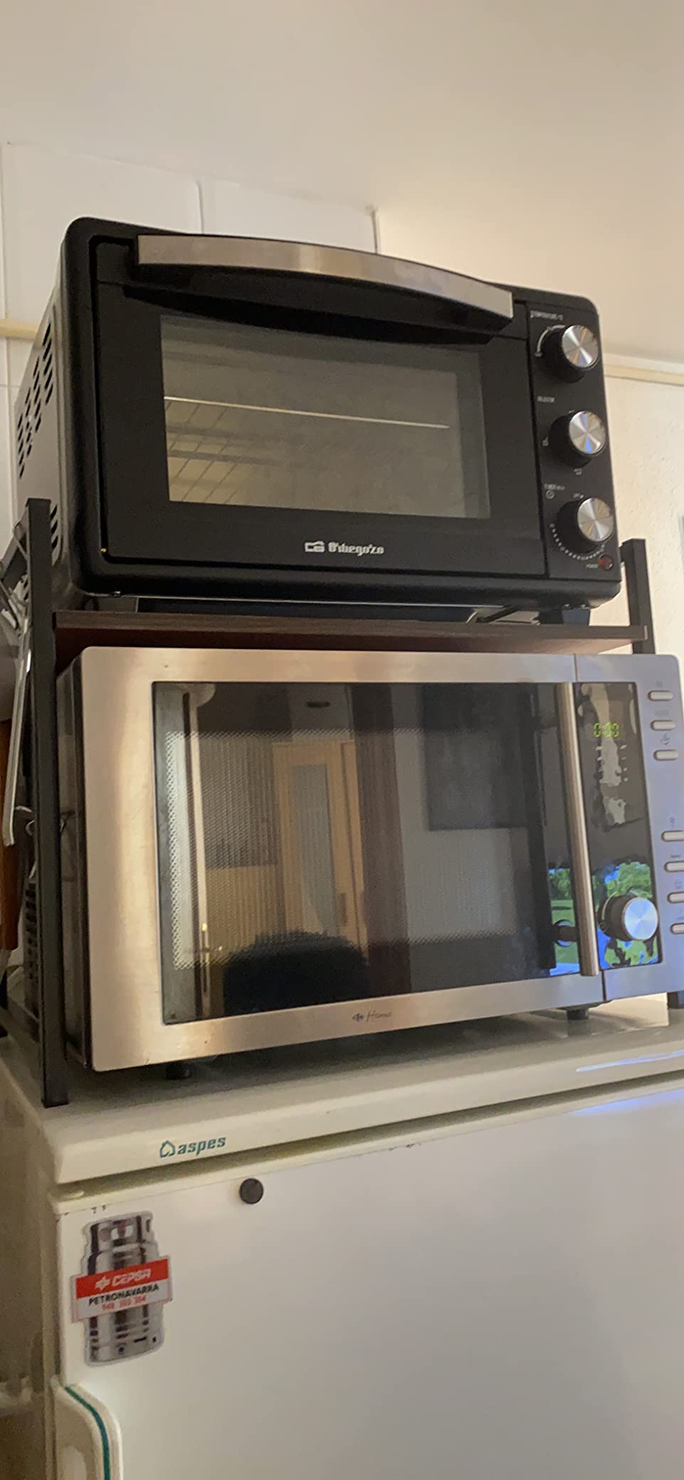 Un horno pequeño que hace de todo