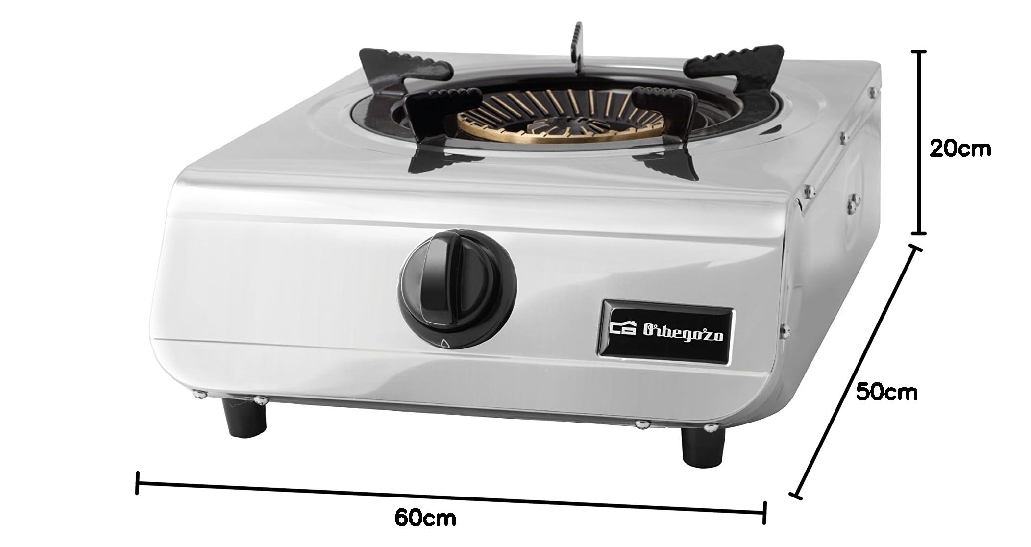 orbegozo-fo-1710-hornillo-a-gas-de-acero-inoxidable-quemador-triple-corona-4300- image 2