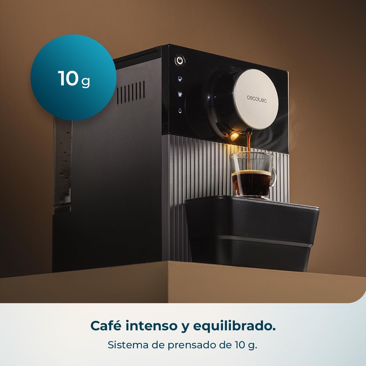 cecotec-cafetera-superautom-tica-compacta-cremmaet-cube-1350-w-19-bares-thermobl image 2