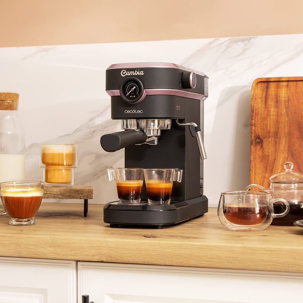 cecotec-cafelizzia-890-rose-pro-cafetera-espresso-1350-w-20-bares-thermoblock-ma image 7