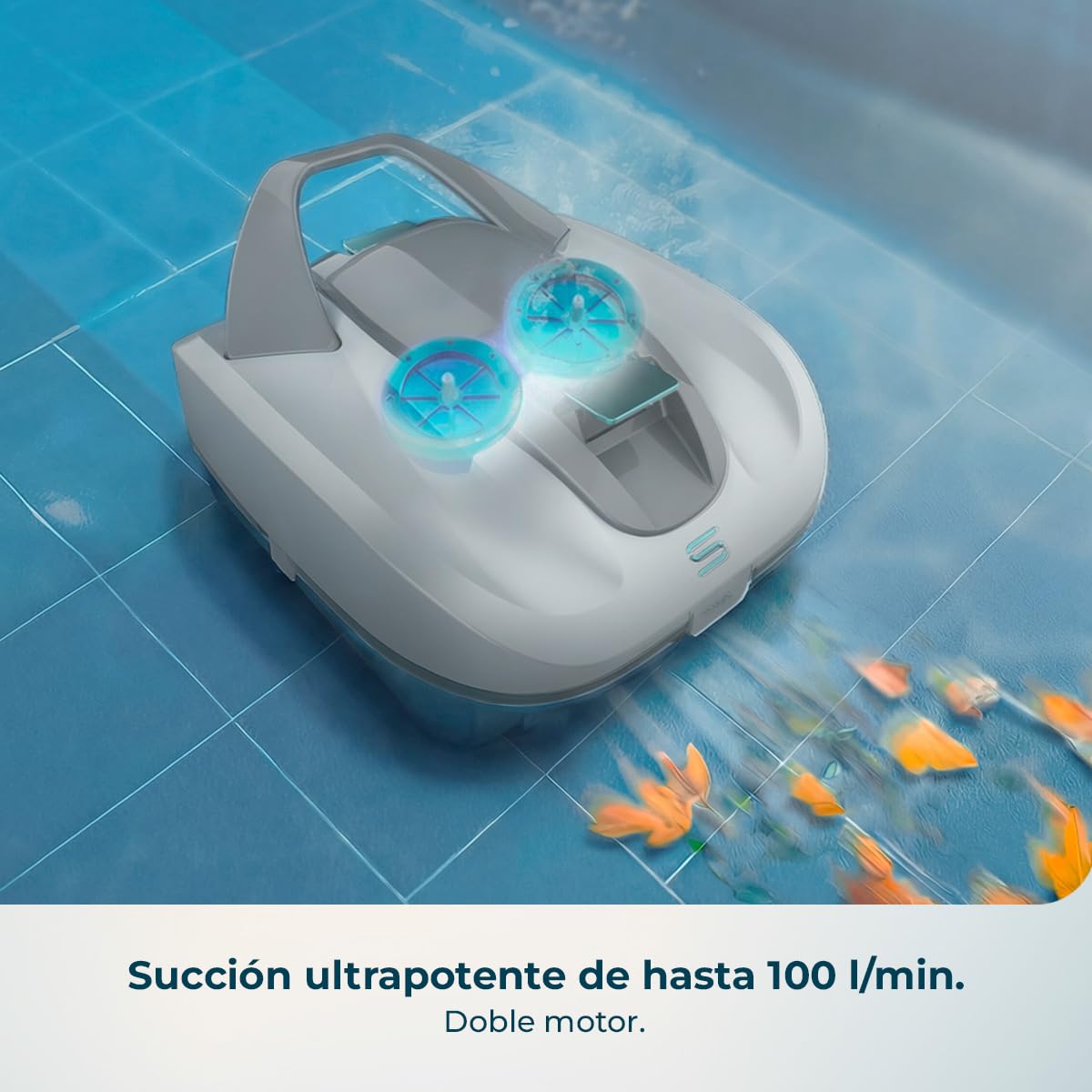 cecotec-conga-pooldroid-3000-floormaster-robot-limpiafondos-de-piscina-sin-cable image 4