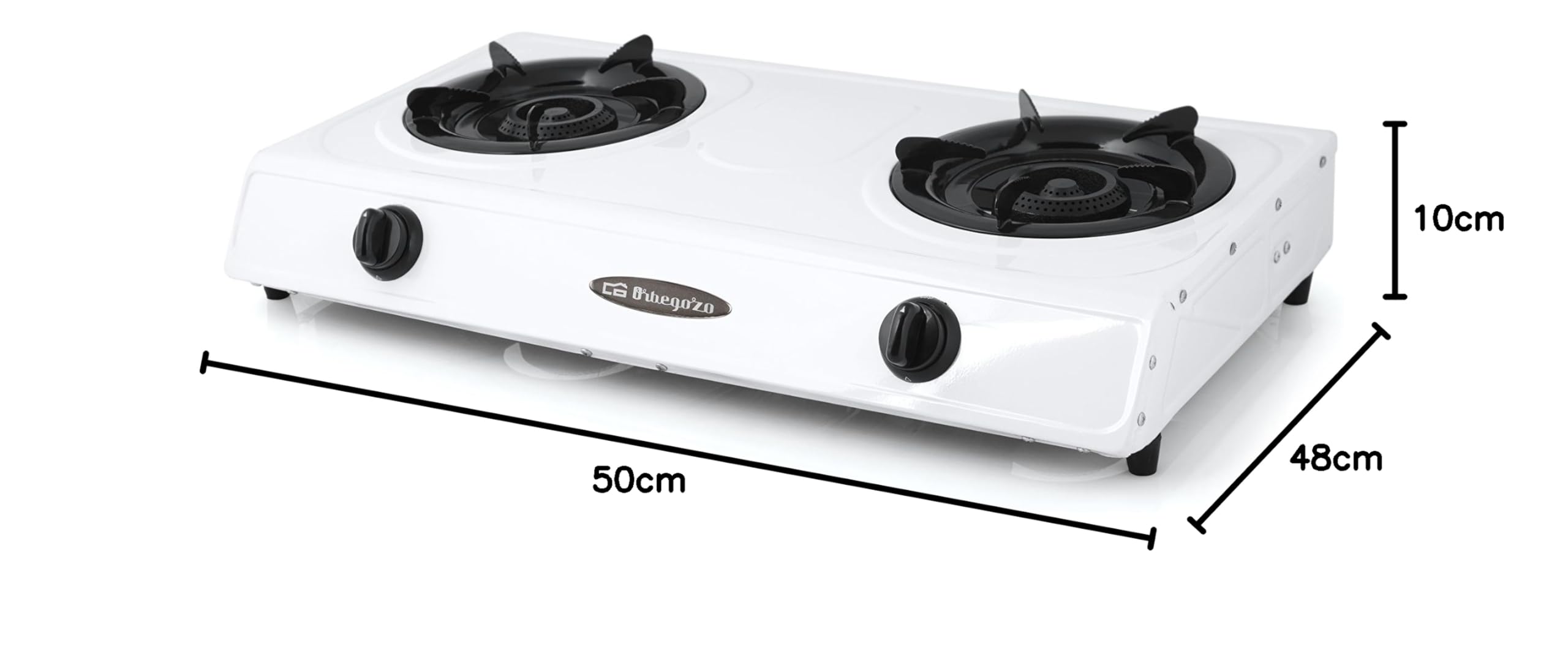 orbegozo-fo-2600-hornillo-a-gas-de-2-quemadores-de-triple-corona-3-2-kw-3-2-kw-b image 3