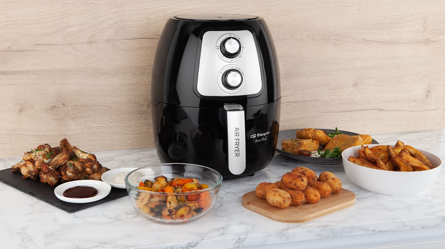 orbegozo-fdr-60-freidora-sin-aceite-air-fryer-4-l-1500-w-termostato-regulable-te image 2
