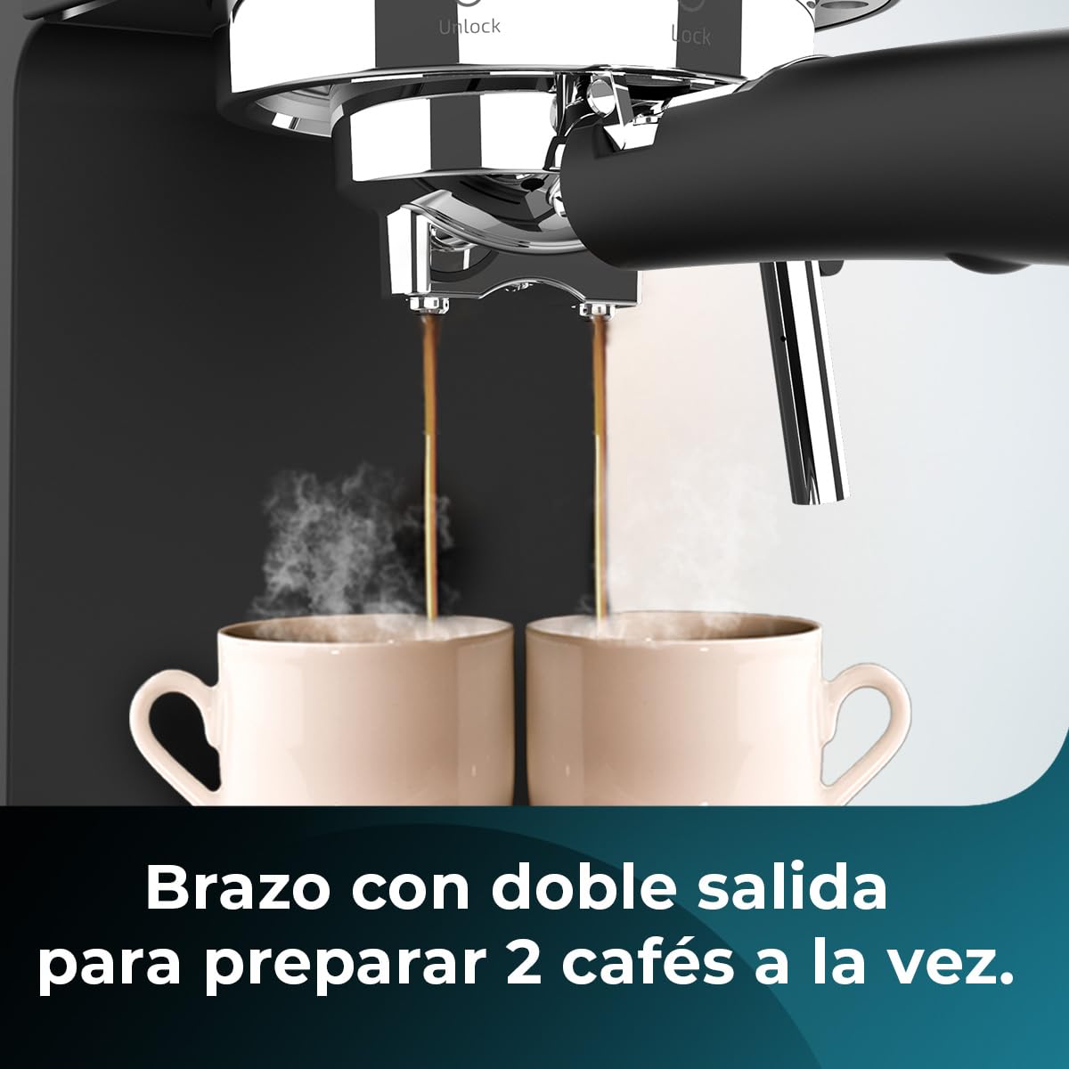 cecotec-cafelizzia-fast-pro-cafetera-espresso-1350-w-con-thermoblock-20-bares-fo image 7
