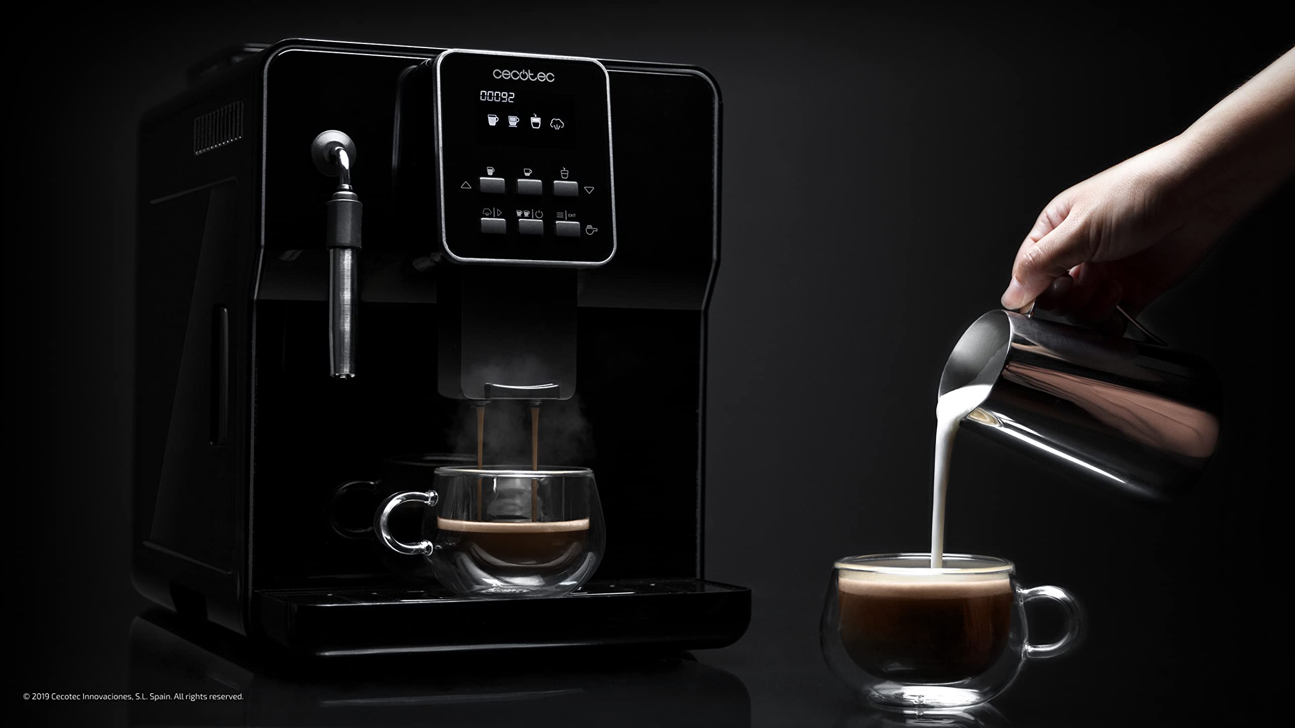 cecotec-power-matic-ccino-6000-serie-nera-cafetera-superautom-tica-1350-w-19-bar image 6