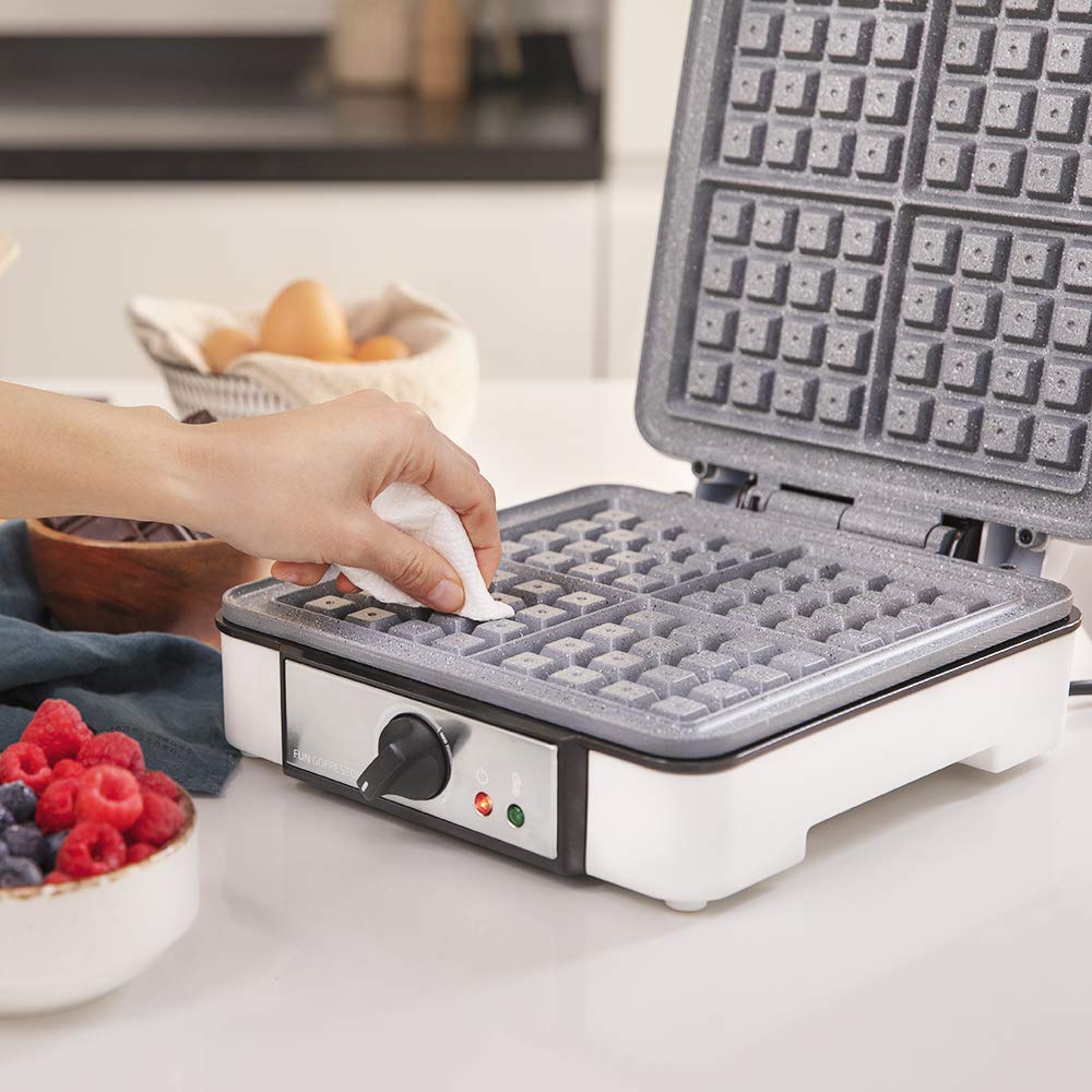 cecotec-gofrera-el-ctrica-fun-gofrestone-4inox-1200-w-4-gofres-a-la-vez-revestim image 4