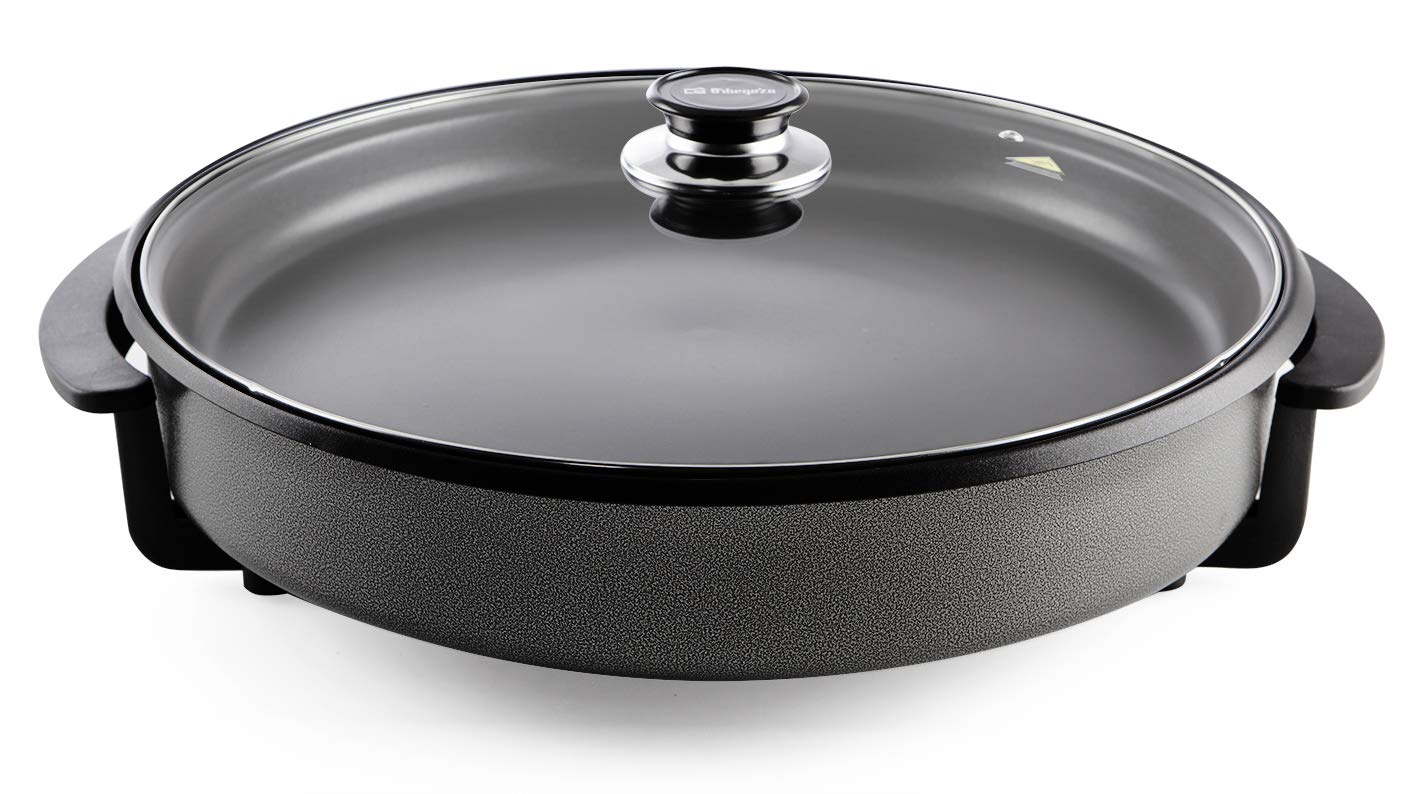 orbegozo-pz-6636-sart-n-el-ctrica-paellera-de-36-cm-1500-w-tapa-de-cristal-reves image 2